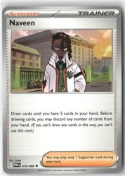 Naveen 079/088 Perfect Order Uncommon Trainer Supporter
