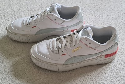 weiße Puma Cali Sport Mix Damen-Sneaker 42