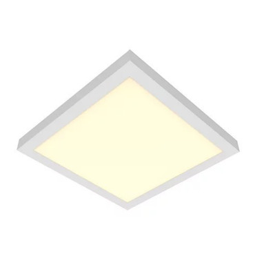 LED PANEL LEUCHTE ECKIG 20W DECKE 1900 LUMEN BÜRO 30X30CM IP20 FERNBEDIENUNG FLACH