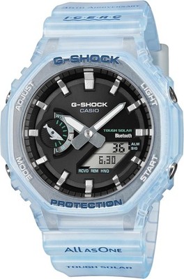 Casio G-SHOCK GA-B2100KB-2AJR ICERC Blau Skelett Solar Bluetooth Uhr Japan