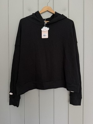 NWT Stoney Clover Lane Tiger & Eloise Short & Sweet Hoodie Sweatshirt L Large