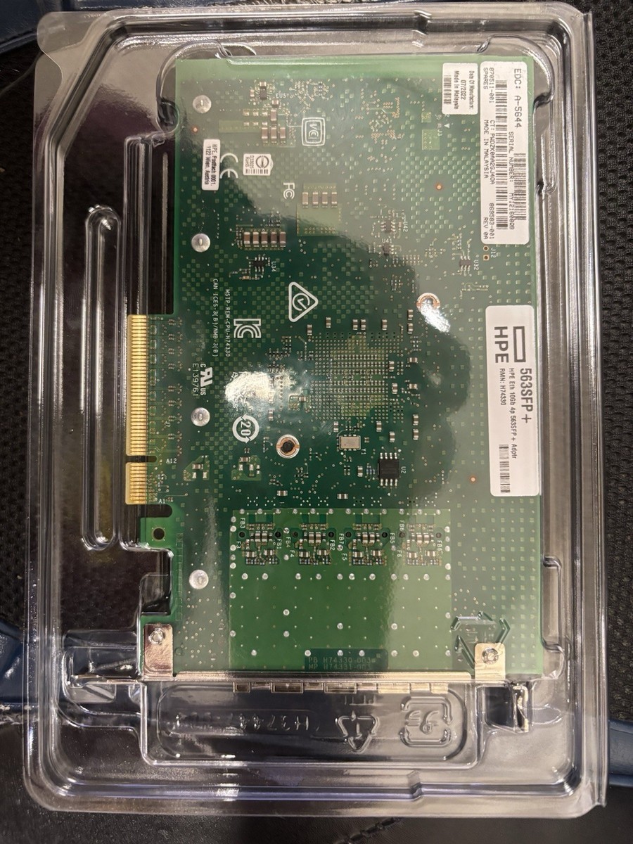 New X710-DA4 HP 563SFP+ 10GB 4-Port SFP+ Adapter Full Height