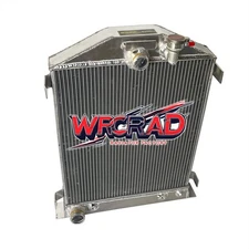 20"X17" Aluminum Radiator For 1932 Ford Hiboy HI-BOY Chopped Ford Engine 2 Rows