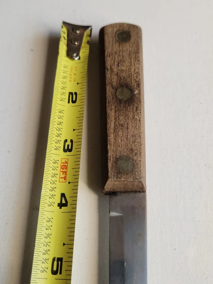 "Cuchillo pelador de alto carbono sin manchas Tramontina Brasil hoja de 3 1/4"""  Foto 4 de 4