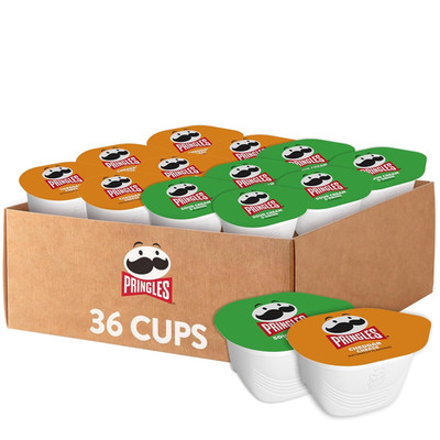 Pringles Potato Crisps Chips, Snack Stacks, Lunch Snacks, Variety Pack (36 Cups)