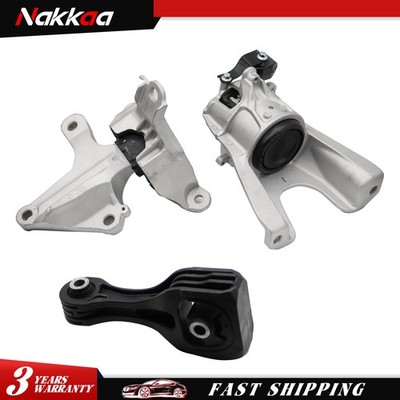 ENGINE MOTOR MOUNT & AUTO TRANS MOUNT SET FOR 2016-2021 HONDA CIVIC 1.5L TURBO