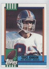 1990 Topps With Disclaimer Vance Johnson #38 0b5