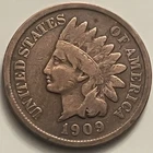 1909 Indian Head Cent — Final Year of the Series JC1555