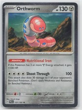 Carte e prodotti vari Orthworm (Cosmos Holo) 151/193 Promo Pokemon quasi nuovo