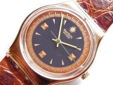 Rare metal case Unused battery replaced Swatch Regular model Swatch 1992 P.D.G.