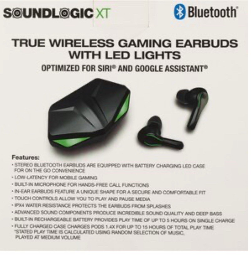 Bluetooth Earphone Soundlogic True Beats Earphone Soundlogic By