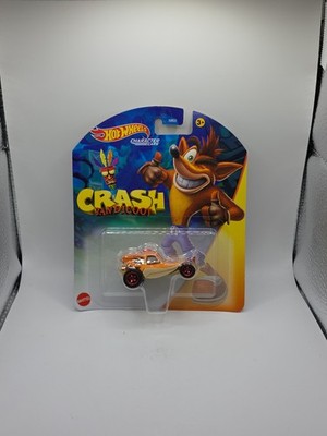 Hot Wheels Character Car Crash Bandicoot Naughty Dog Video Game Sony PlayStation