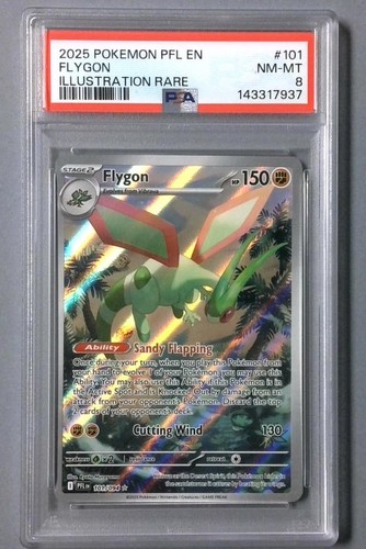 Flygon graded PSA 8 for sale on eBay