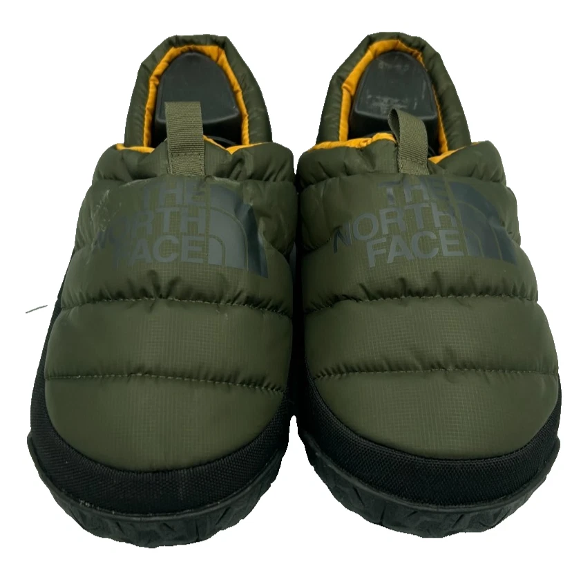 Zapatillas sin cordones para hombre The North Face Nuptse Mules verde oscuro talla: 11 111P Foto 2 de 4
