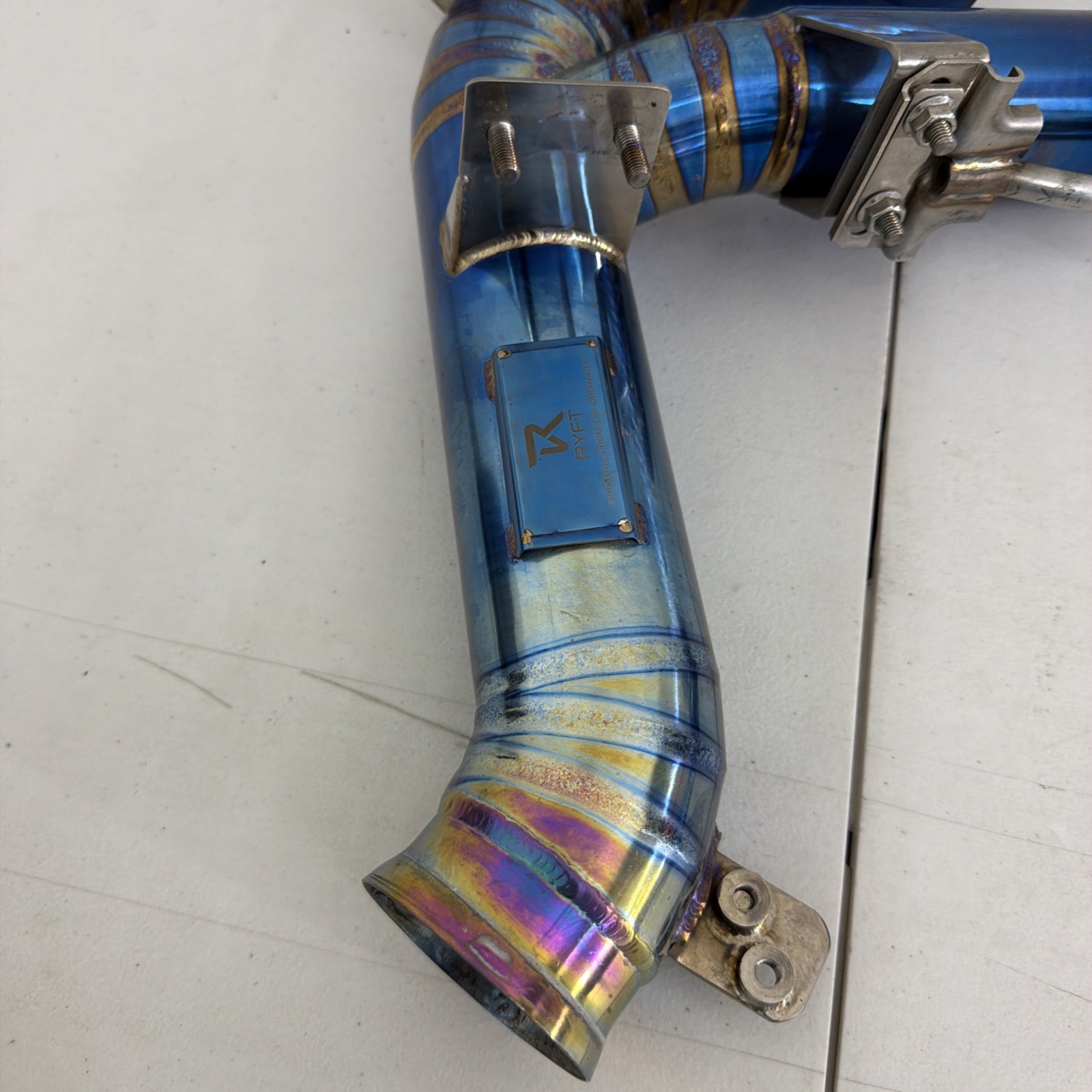 Part No. 25-40-0004 Ferrari GT4C Lusso V12Titanium Performance Exhaust