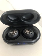 JLAB Go Air Black Small Wireless Bluetooth Earbuds Charging Case Sweat Resistant