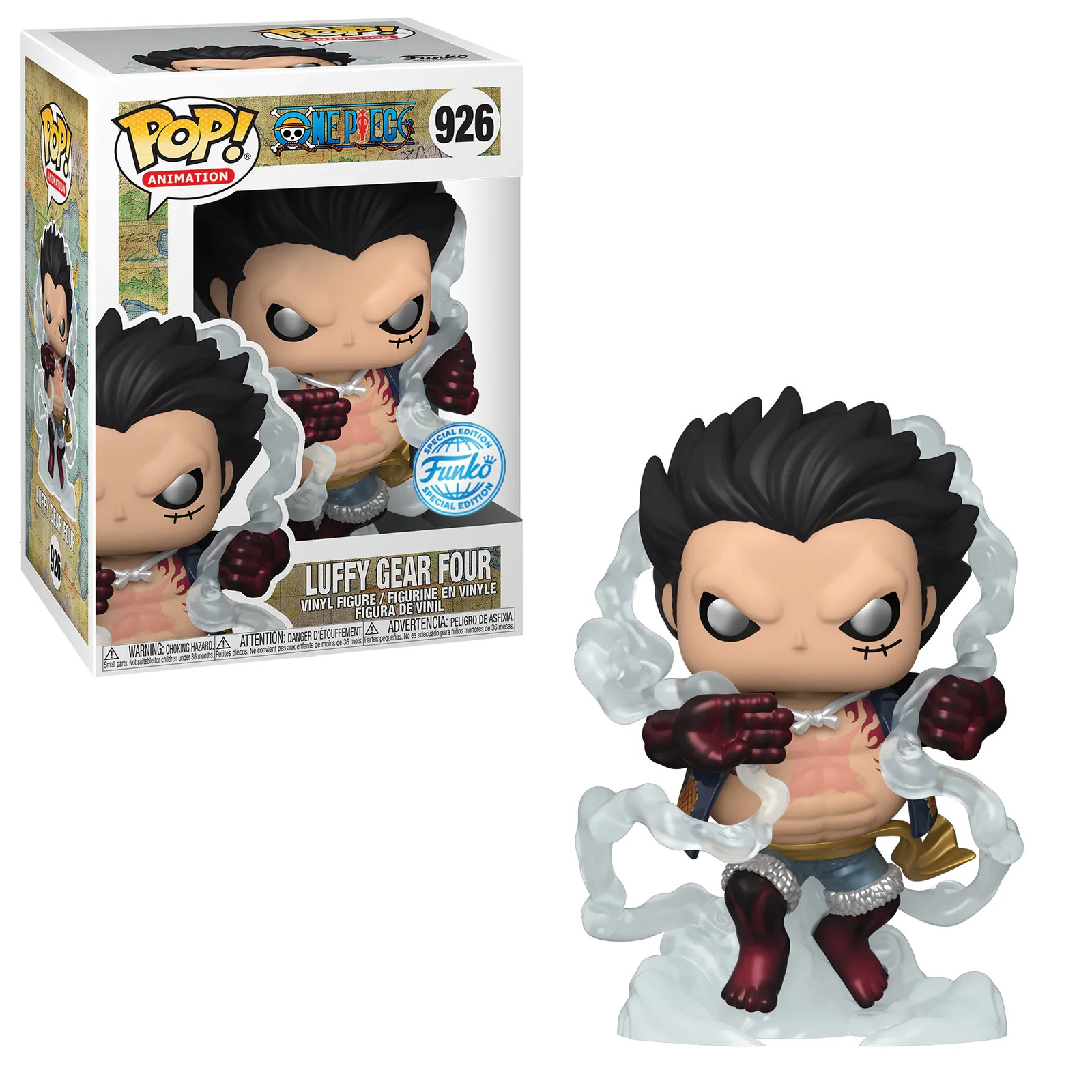 FUNKO POP ANIMATION ONE PIECE LUFFY GEAR 4TH VINYL FIGURE 926 NEW