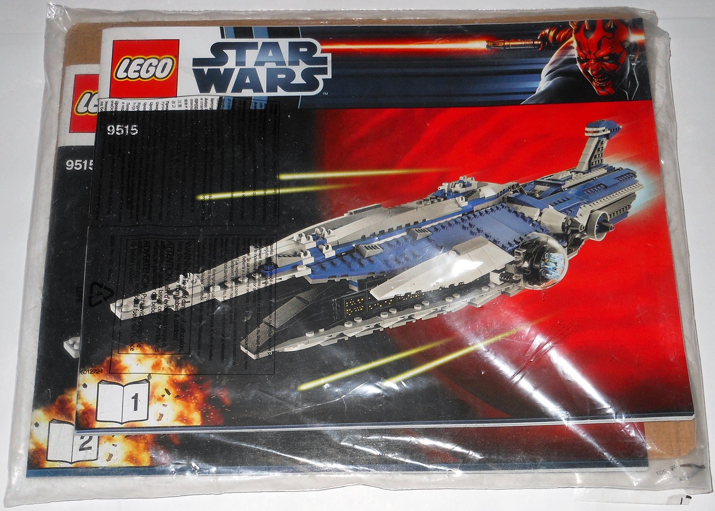 LEGO 9515 The Malevolence: BRAND NEW INSTRUCTIONS MANUALS - Clone Wars Grievous