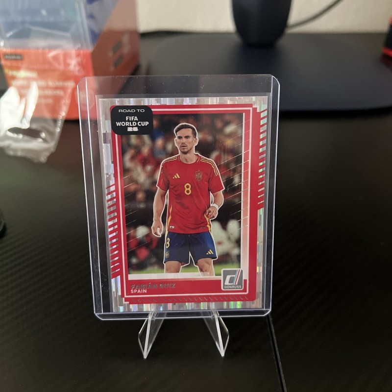 Fabian Ruiz 7 card lot! 1 Silver foil, 2 inserts, 4 base! Spain!