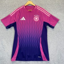 Adidas Germany 2024 Away Jersey UEFA Euro Deutschland Soccer Medium Slim Fit