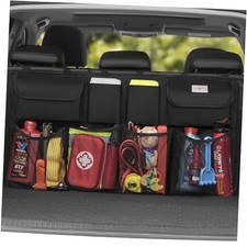 Oversized Trunk Organizer for Car, 3rd Gen Upgraded Car XL-43.3x18.9in Black