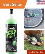 2-in-1 Tire and Tube Sealant - Eco-Friendly 16oz for Puncture Repair