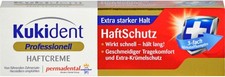 Kukident Haftcreme Haftschutz Zahnersatz Dritte Zähne Mundhygiene 1 x 40 g