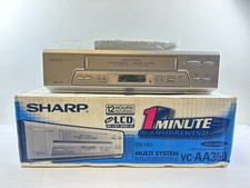 NEW Sharp VHS VCR VC AA350 HQ 4 HEAD Player Recorder Multi System