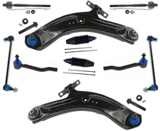 Lower Control Arms Inner Outer Tie Rods & Links For Nissan Rogue 2014 2019 2020