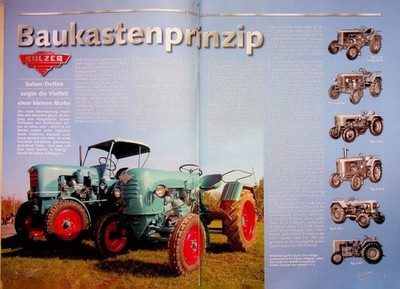 Schlepper Post 01/2008 Sulzer Treffen in Dasing - ein interessanter Bericht auf