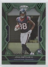 2022 Certified Rookies Mirror Green 2/5 John Metchie III #117 lz7