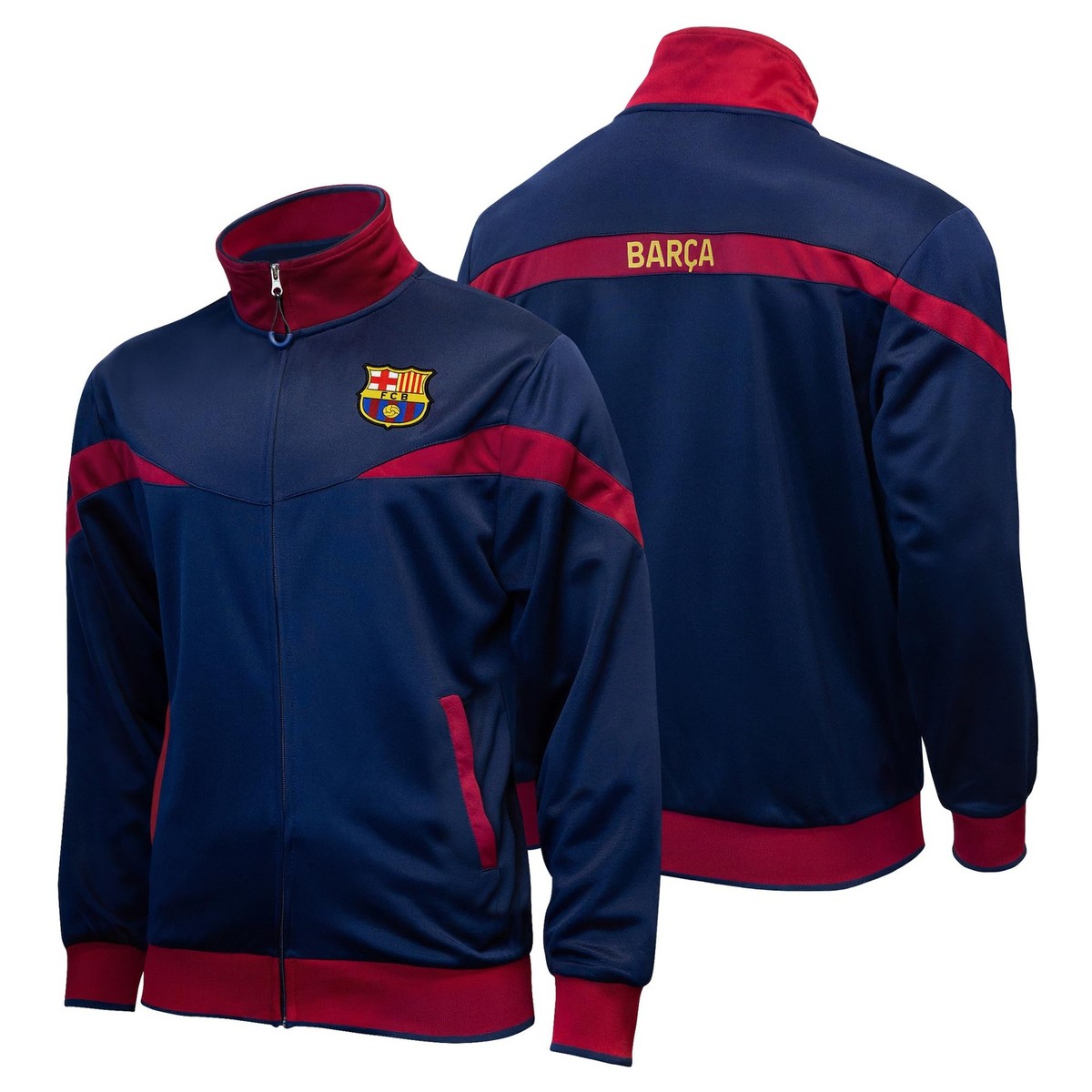 【早い者勝ち】FC Barcelona トラックジャケット XL 新品タグ付き FC Barcelona Full-Zip Barça Track Jacket (X-Large, Blue) | eBay