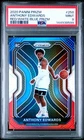8599 Anthony Edwards 2020 Panini Prizm #258 Red White and Blue RC PSA 9