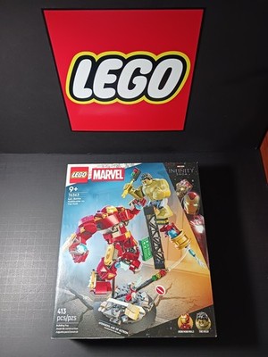 lego marvel avengers hulkbuster vs the hulk 76343 413 pcs complete set NIB