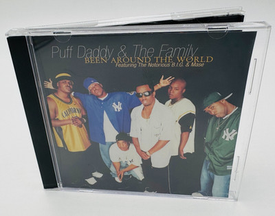 Puff Daddy Been Around The World Promotional CD Single Instrumental Rare OOP