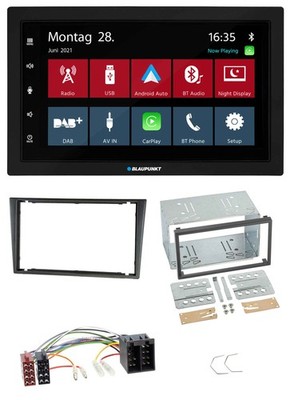 Blaupunkt MP3 Bluetooth DAB 2DIN USB Autoradio für Opel Combo C Corsa C Tigra Me