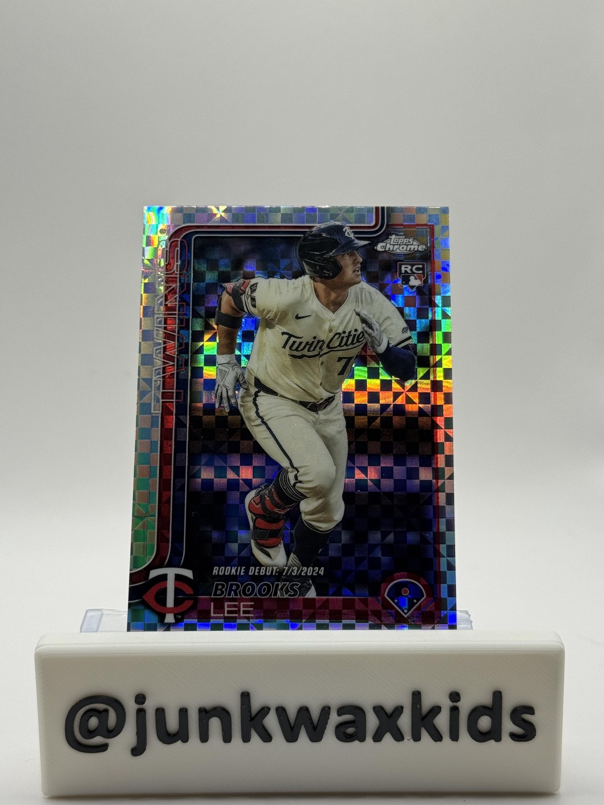 2025 Topps Chrome Update #USC6 Brooks Lee X-Fractor