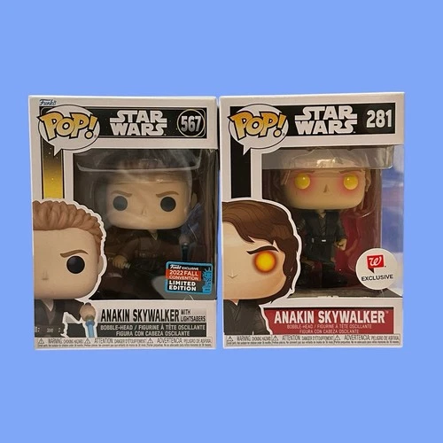 Funko Pop! Vinyl: Star Wars - Anakin Skywalker 567 & 281 Lot