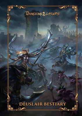 D&L World of Deuslair Bestiary Book Hardcover (Engl.)