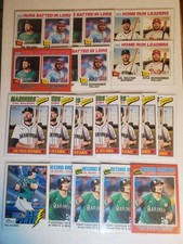 2026 Topps Heritage Cal Raleigh Red Border + Inserts Base (×18) Mariners