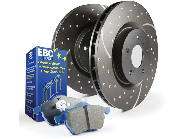 For 2009-2018 Nissan 370Z Brake Pad and Rotor Kit Rear EBC 64979GYDC 2010 2011 - Image 3 of 3