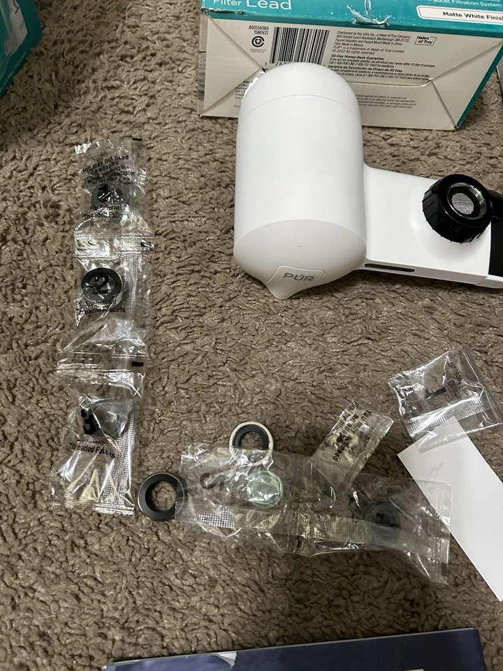 PUR Filtration Water Purifier Filter System One White One Chrome. 1 Filter! ASIS - Image 2 of 4