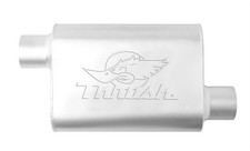 Thrush Welded Muffler 2.25 Off In 2.25 Off Out