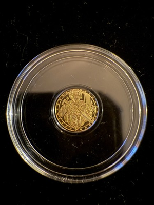 #ad *****FLASH SALE FOR BLACK FRIDAY**** 1 200th oz gold coin By Monarch Metals $65.00