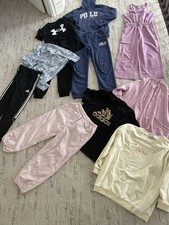 Girls Clothing Lot Sz Medium M Nike, Adidas Athleta, POLO, Sz 10/12, Some New