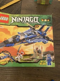 LEGO NINJAGO: Jay's Storm Fighter (9442) INCOMPLETE