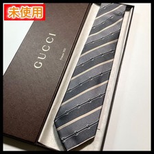 GUCCI tie High grade silk Interlocking G