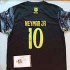 Neymar Jr Signed Autographed Brazil Soccer Jersey Black With COA