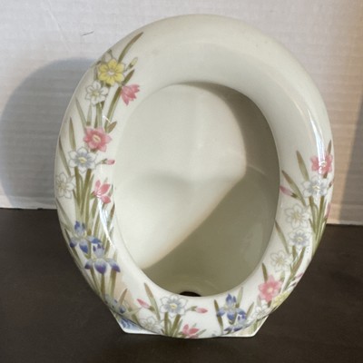 Vintage Takahashi Iris Ceramic Picture Frame IRIS SAN FRANCISCO Made in Japan