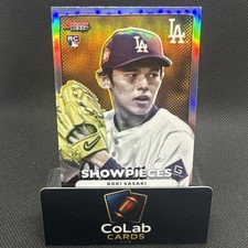 2025 Bowman’s Best Roki Sasaki Showpieces RC rookie refractor